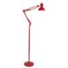 lampara flexo de pie con articulacion Rutilo rojo-180x28x28-cm
