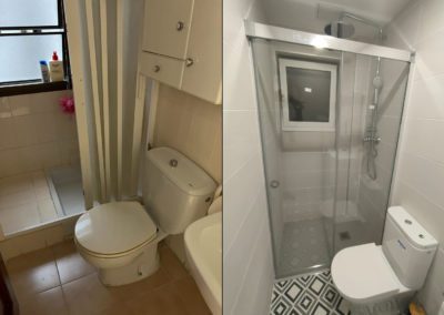 Reforma de cuarto de baño – Antes y Después
