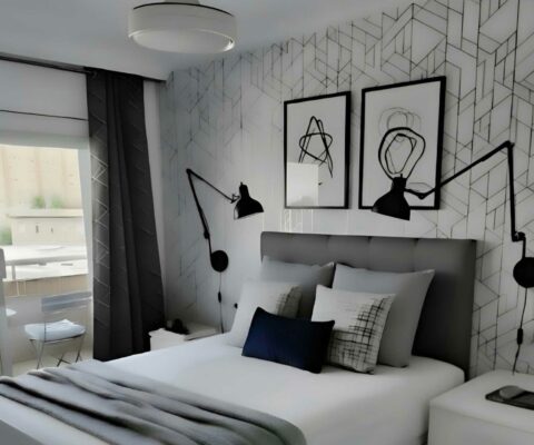 Habitación decorada después, Roda de Barà
