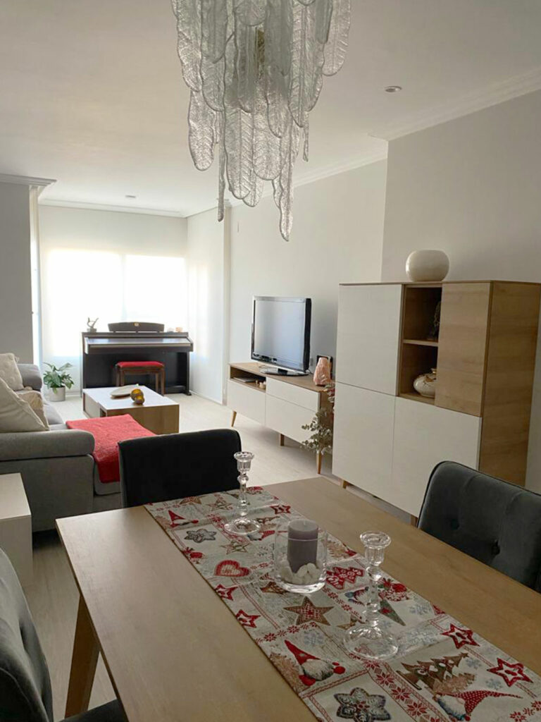 Reforma salón comedor finalizada